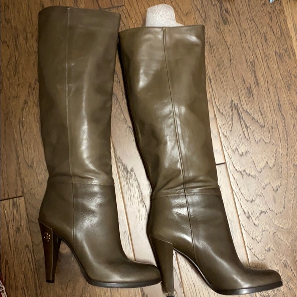 GUCCI knee high boots SZ 8